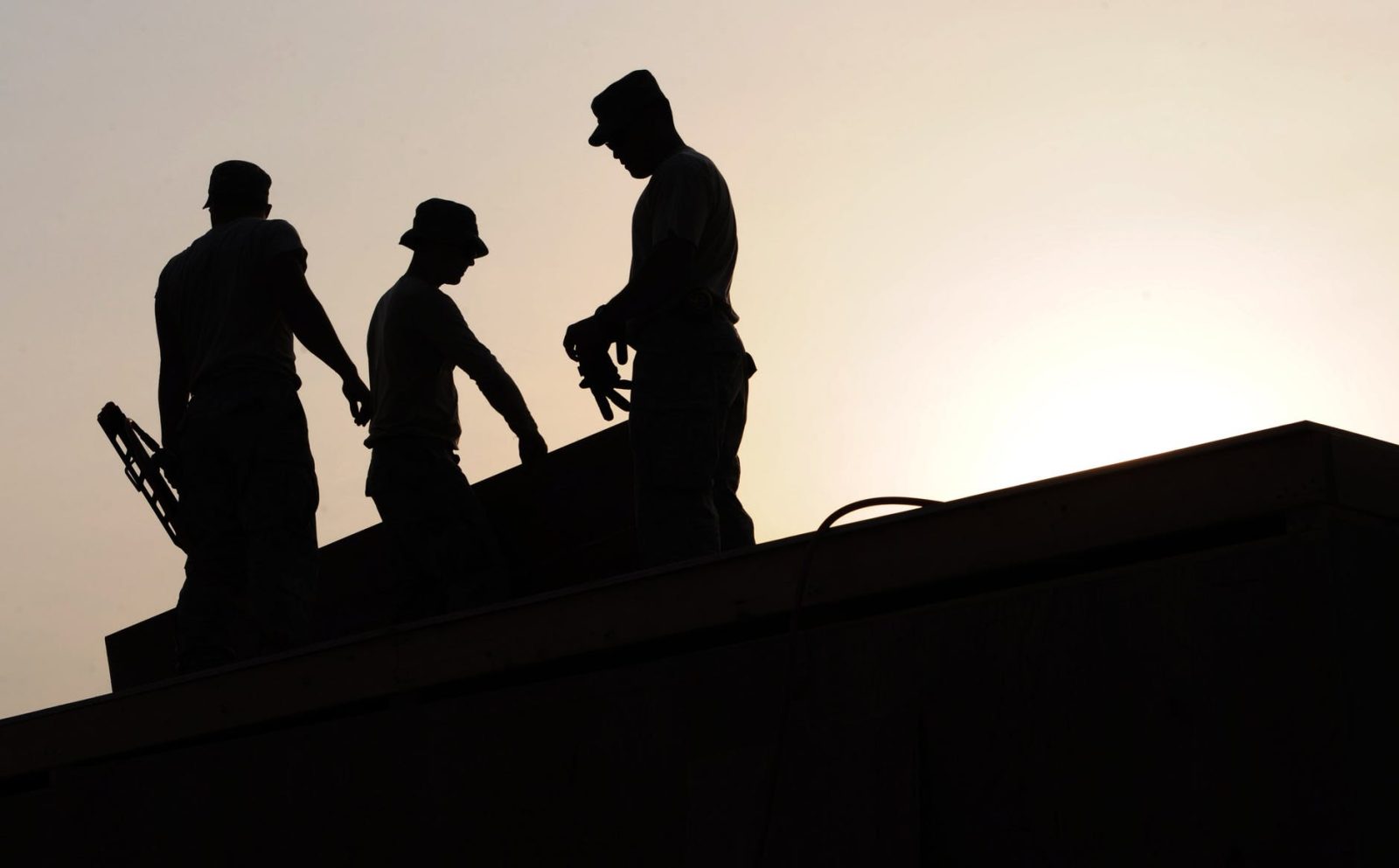 building construction site work - DryTech Exteriors - Roofing Company Dayton OH - Roofer near me