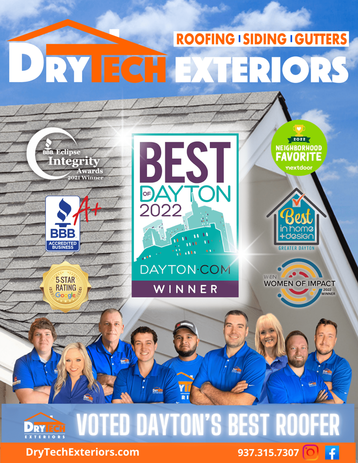Best Roofing Company In Dayton, Ohio