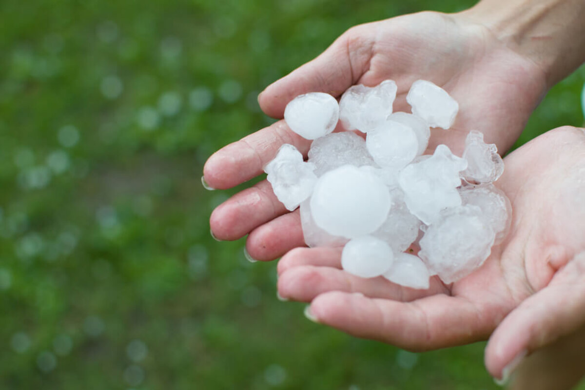 size hail